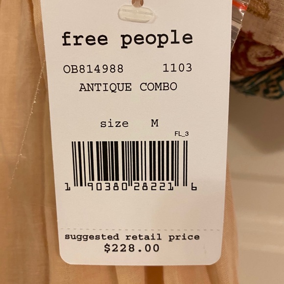 RARE FREE PEOPLE Midi Mesa Dress - Picture 7 of 7